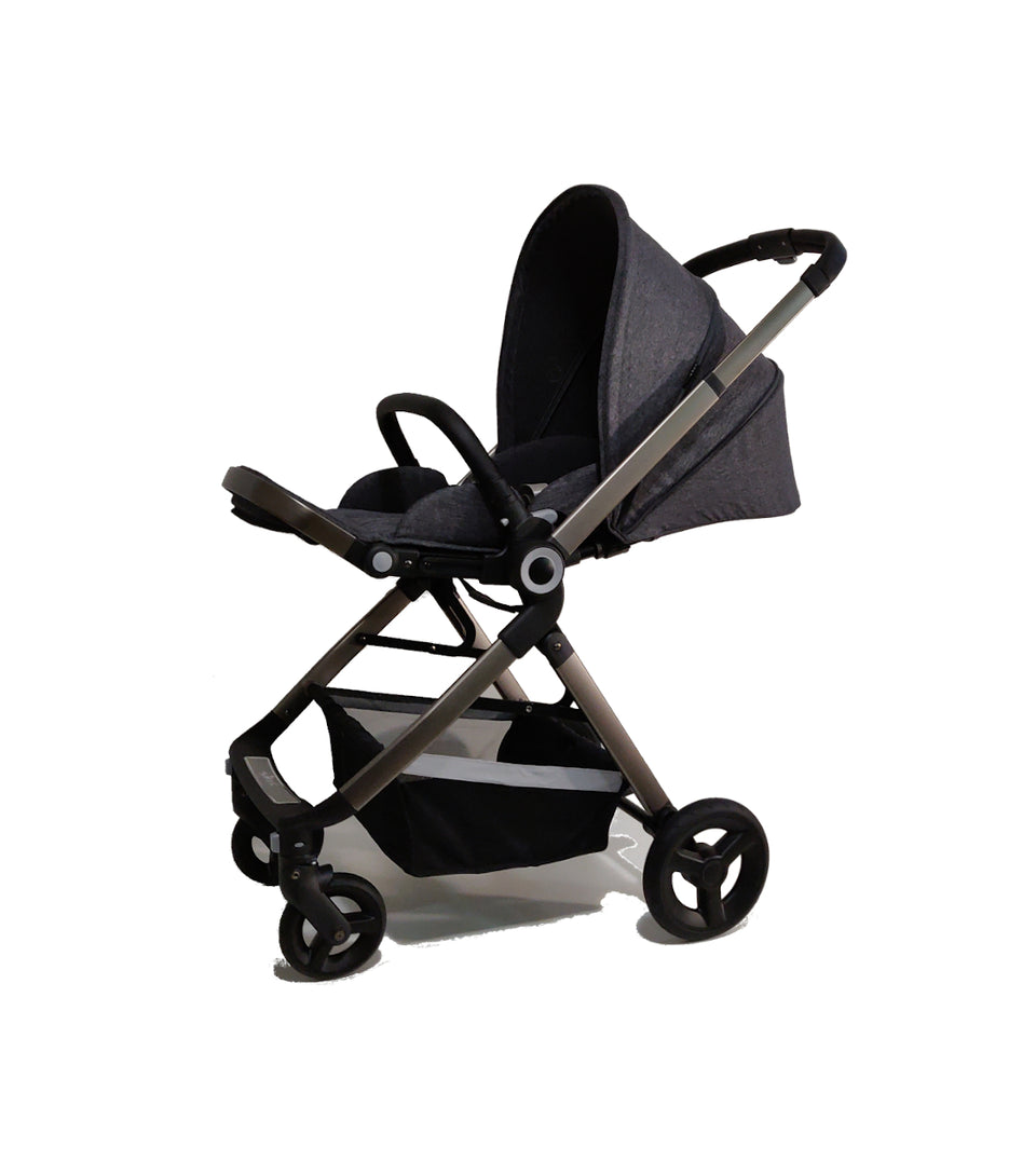 3 in 1 Stroller, Carrycot and Pebble Plus Car Seat - AlfaKids