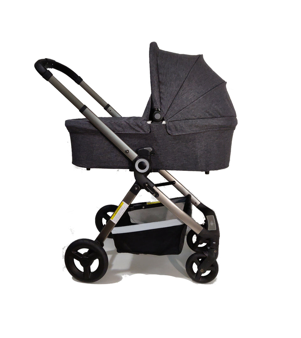 4 in 1 Alfa Kids Stroller, Carrycot, Maxi Cosi Pebble Plus Car Seat and iSofix Base - AlfaKids