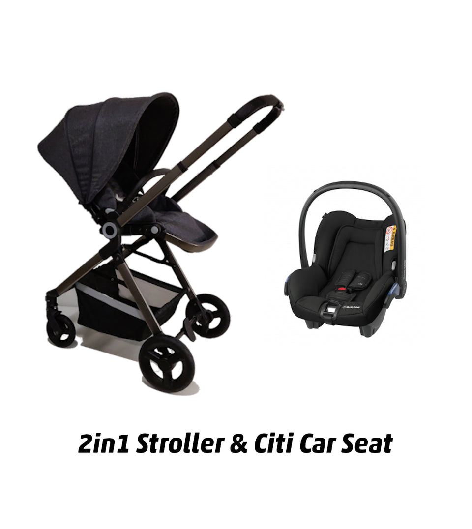 2 in 1 Stroller and Citi Car Seat - AlfaKids